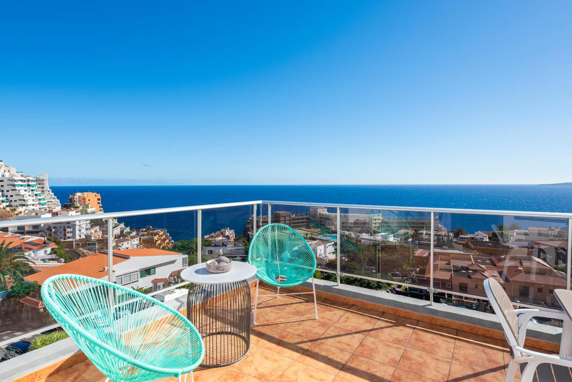 Boutique Apartment With Bbq Terrace And Ocean Views Tabaiba Eksteriør billede