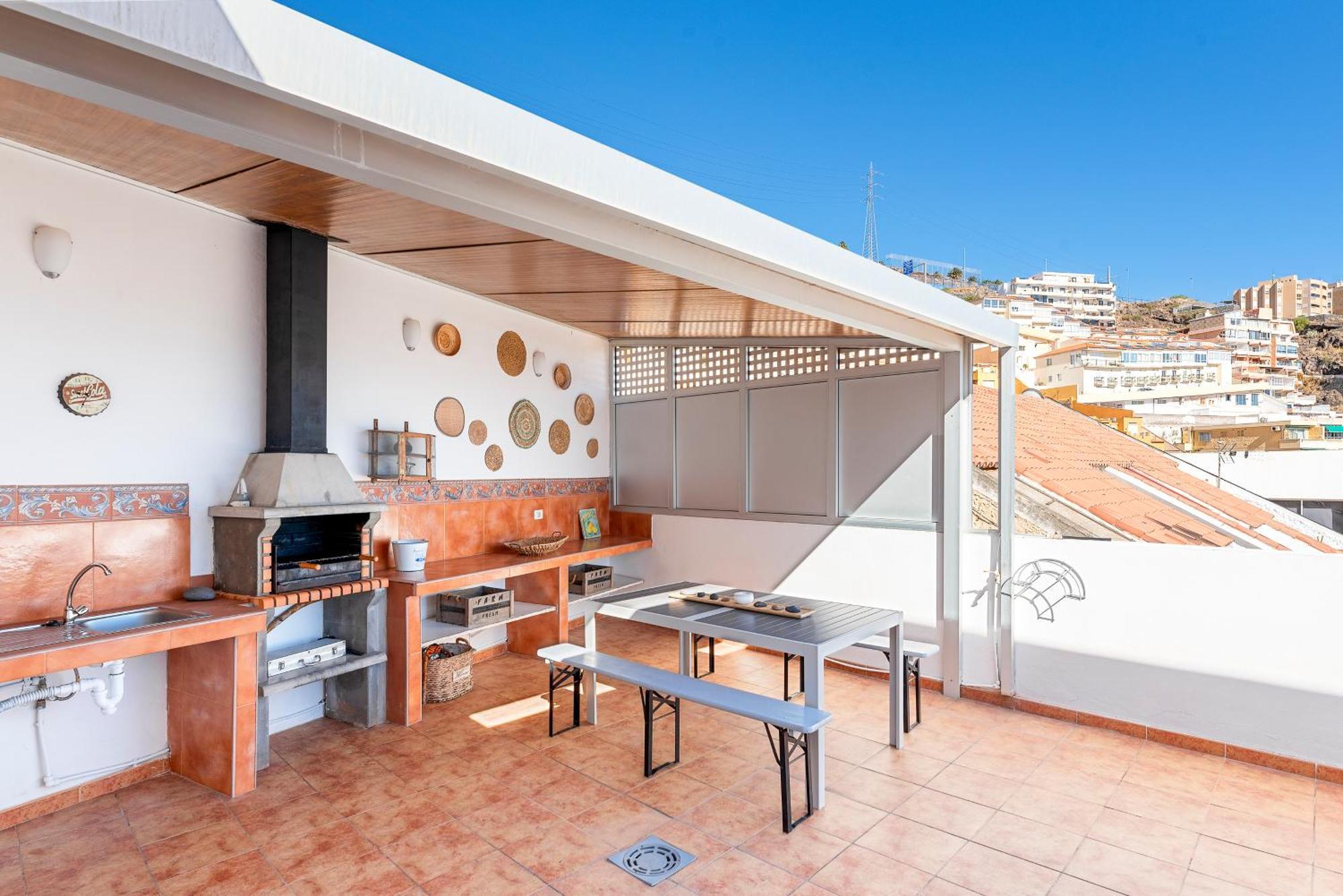 Boutique Apartment With Bbq Terrace And Ocean Views Tabaiba Eksteriør billede