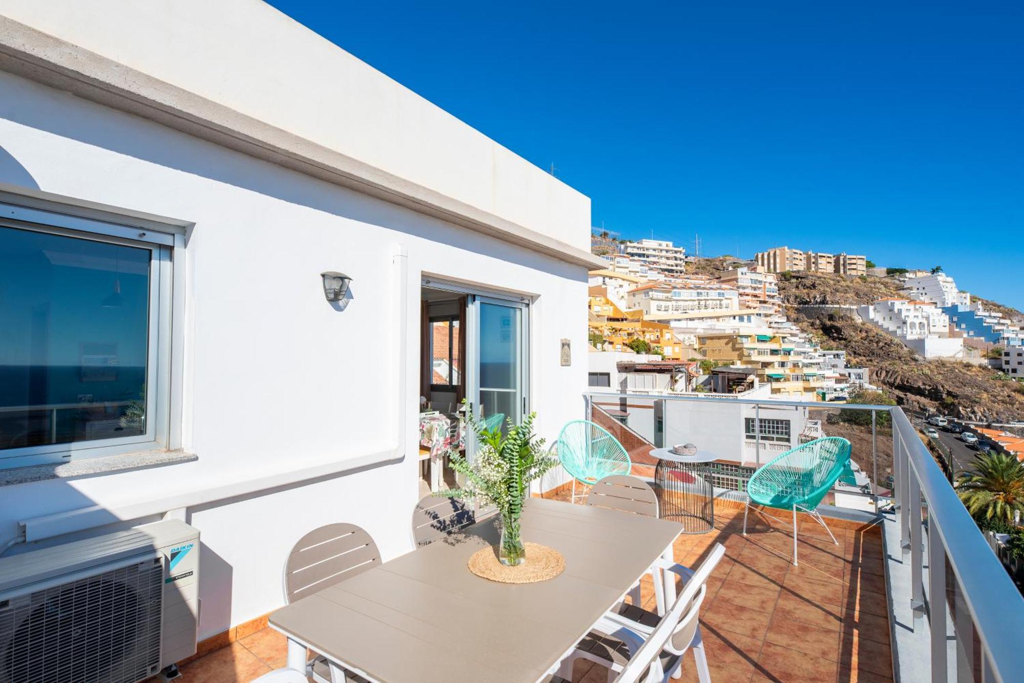 Boutique Apartment With Bbq Terrace And Ocean Views Tabaiba Eksteriør billede